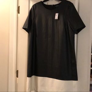 Vegan leather dress from The Limited, size XL